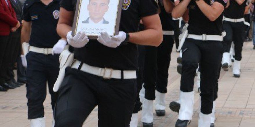 Terör Saldırısında Şehit Olan 3 Polis İçin Tören Düzenlendi