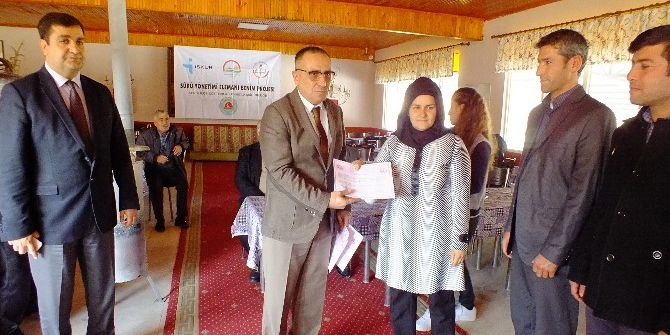 Serik’te 23 Kişiye Sürü Yönetimi Sertifikası Verildi