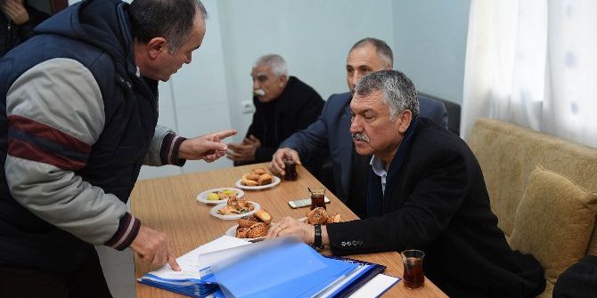 Başkan Karalar’dan Muhtarlara Ziyaret