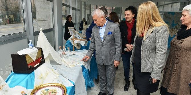 Nilsem Kursiyerlerinin “Nakış Aşkı”