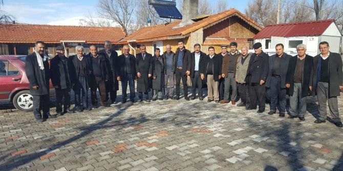 Emrullah Kara Ve Muhtarlardan, Ahmet Aydın’a Destek