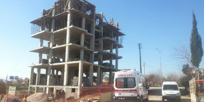 İnşaattan Düşen İşçi Yaralandı