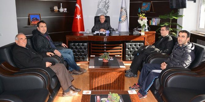 Güreş Eğitim Merkezi Yönetiminden Başkan Acar’a Ziyaret