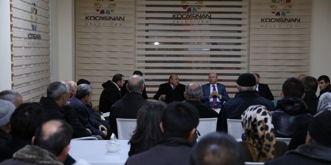 Başkan Çolakbayrakdar, Beyazşehir’de Vatandaşlarla Buluştu