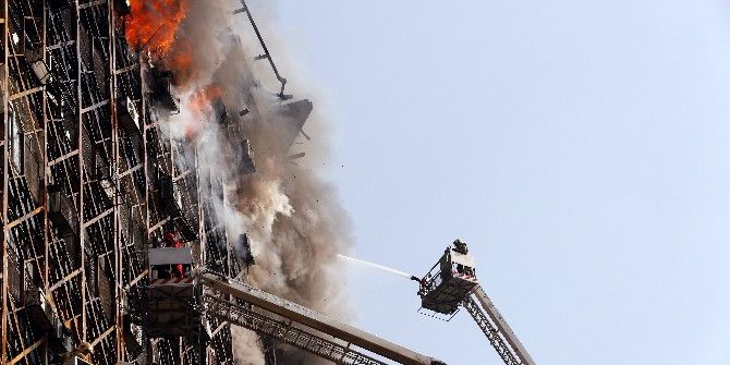 Tahran’da Bina Çöktü: 30 Ölü