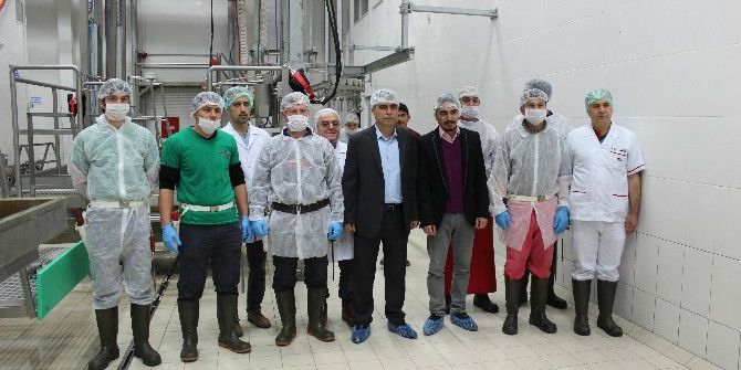 Ab Standartlarında Kurulan Mezbaha Basına Tanıtıldı
