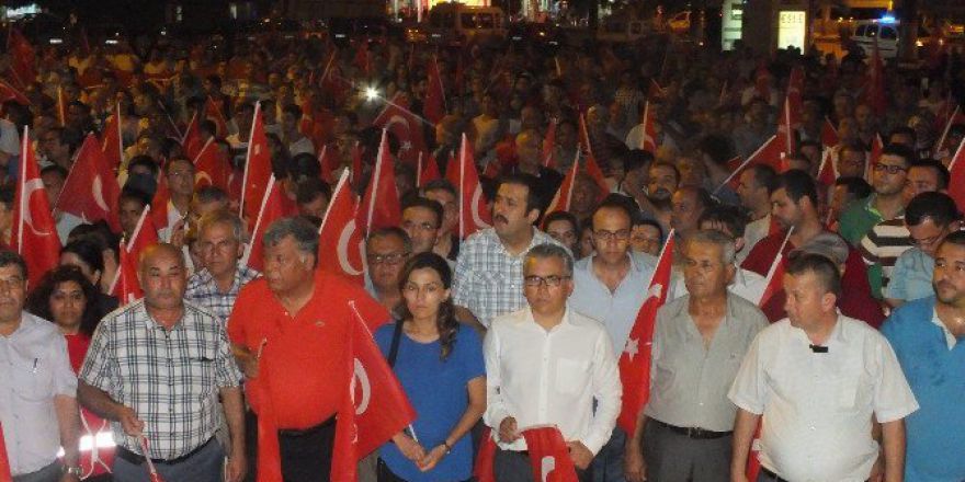 Dalaman’da Demokrasi Nöbeti Devam Ediyor
