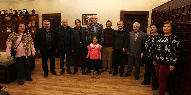 Odunpazarı Kent Konseyi 75. Yıl Mahalle Meclisi, Başkan Kurt’u Ziyaret Etti