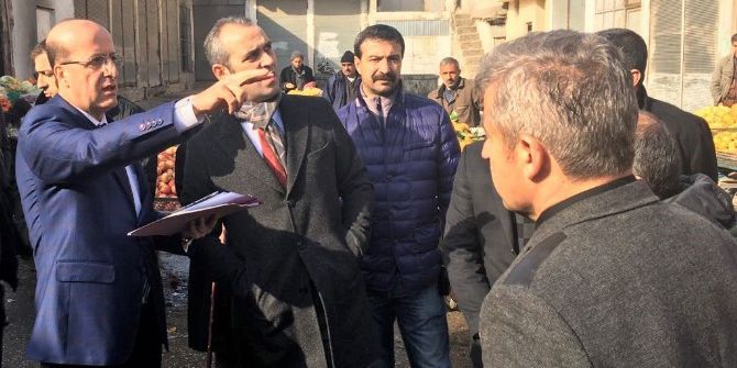 Belediye Başkanı Adanur, Tarihi Alanları Ve Esnafı Ziyaret Etti