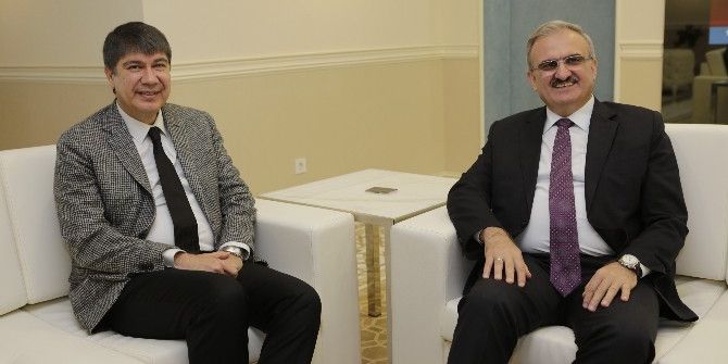 Vali Karaloğlu’ndan Başkan Türel’e Hayırlı Olsun Ziyareti