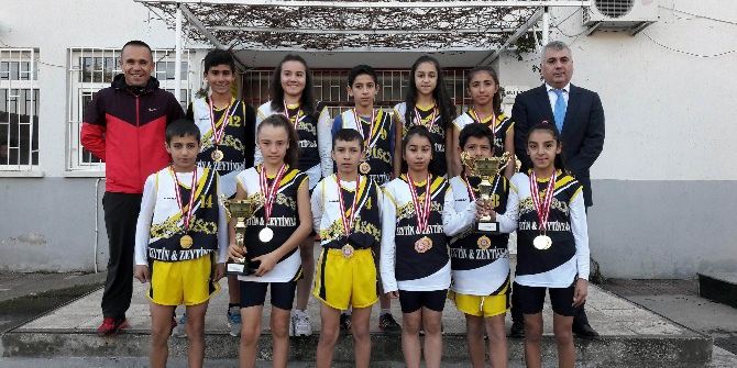 Taytanlı Öğrenciler Krosta Manisa Şampiyonu Oldu