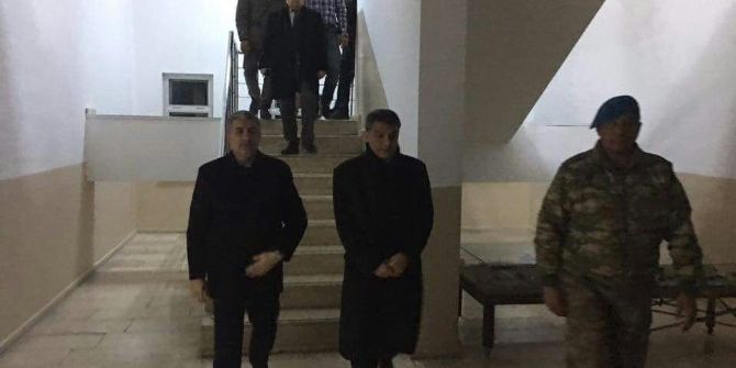 Kaymakam Özkan Ve Başkan Aksoy’dan Jöh’e Taziye Ziyareti