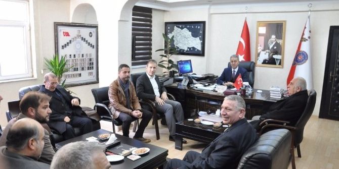 Stso Heyeti Emniyet Müdürü Tokyay’ı Ziyaret Etti