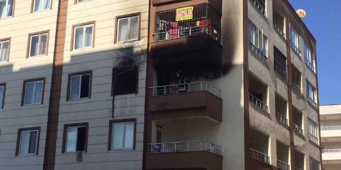 İkamette Çıkan Yangın Söndürüldü