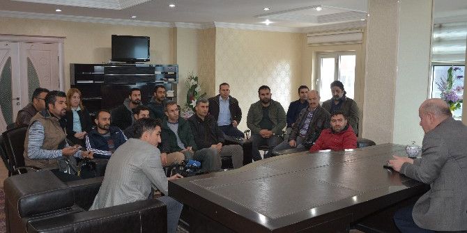 Başkan Aşan, Gazetecilerle Bir Araya Geldi