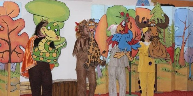 Öğrencilere Tiyatro Gösterisi Düzenlendi