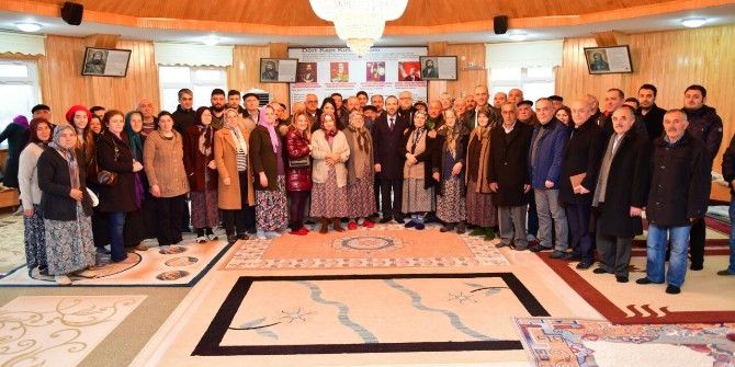 Başkan Çamyar, Cemevi Çevre Düzenleme Çalışmasını İnceledi