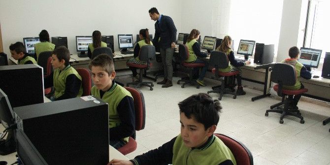 Yozgat’ta Köy Okuluna Teknoloji Sınıfı Kuruldu