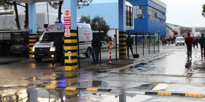 Fabrika Yangını Korkuttu