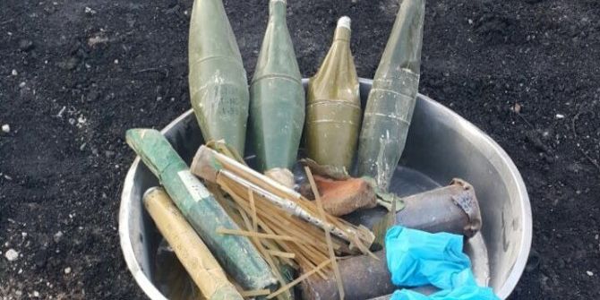 Nusaybin’de Çok Sayıda Silah Ve Mühimmat Bulundu