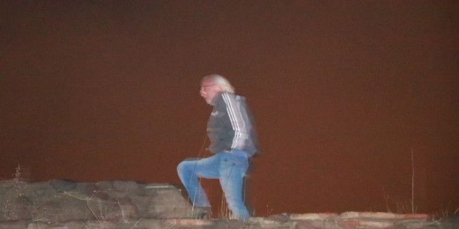 Tarihi Su Kemerinde İntihar Girişimi