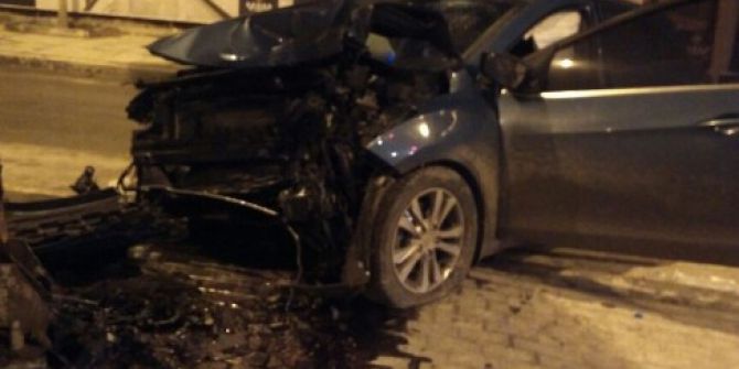 Başkent’te Trafik Kazası