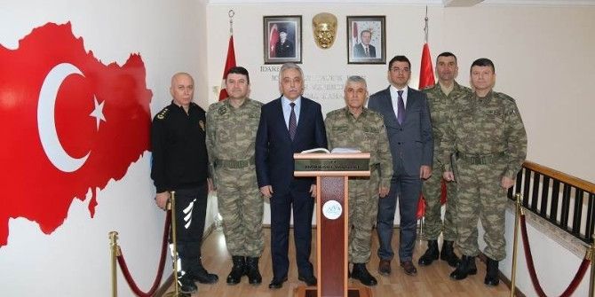 Korgeneral Çetin’den Vali Toprak’a Ziyaret