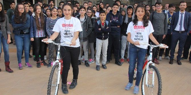 Teog’ta Dereceye Girenlere Bisiklet
