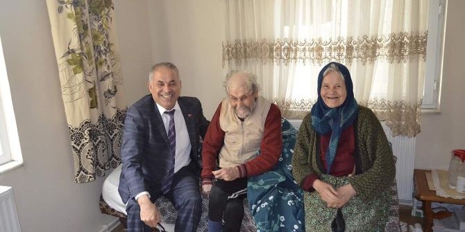 Başkan Yaman’dan Hasta Ve Yaşlılara Ziyaret