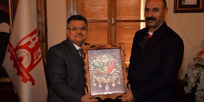 Sgk İl Müdür Yardımcısı Gülmez’den Başkan Yağcı’ya Veda Ziyareti