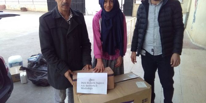 Dicle Elektrikten Kardeş Okula Yardım