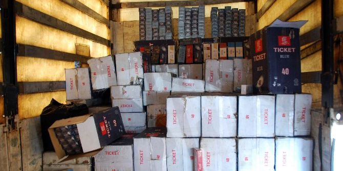 Gaziantep’te 184 Bin 500 Paket Kaçak Sigara Ele Geçirildi
