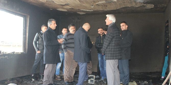 Evi Yanan Kara Ailesine Devlet Sahip Çıktı