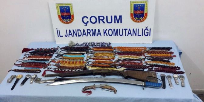 Çalıntı Kılıç Hırsızları Yakalattı