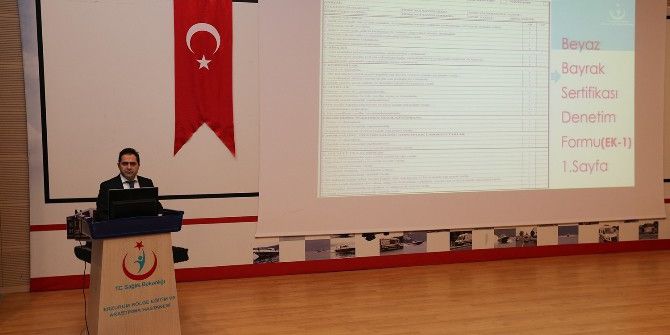 Dr. Mahmut Uçar, Beyaz Bayrak Ve Beslenme Dostu Okul Projeleri Hakkında Koordinatörleri Bilgilendirdi