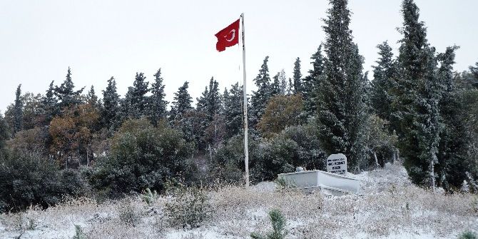 Lapseki Beyazlara Büründü