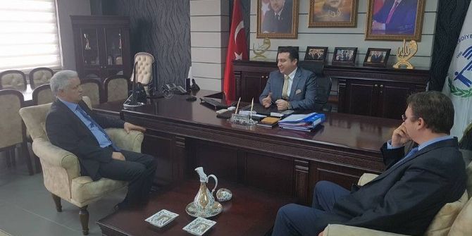 Tcdd Bölge Müdürü Nihat Aslan’dan Başkan Bakıcı’ya Ziyaret