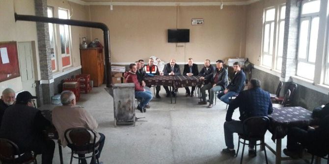 Kaymakam Çakıcı Beşevler Köyü Sakinleriyle Buluştu