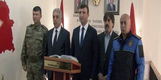 Bakan Yardımcısı Yegin Hakkari’de