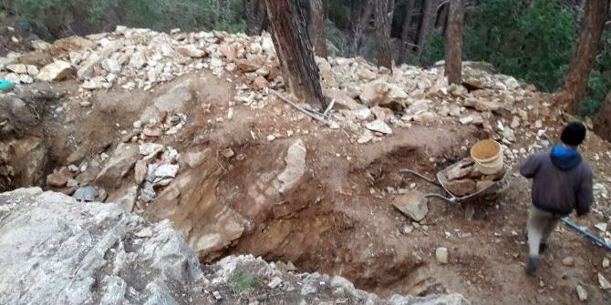 Alanya’da Define Avcılarına Suçüstü