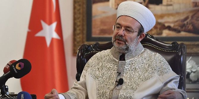 Diyanet İşleri Başkanı Görmez, Alman Medyasına Konuştu