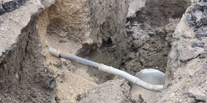 Bolu’da Doğalgaz Borusu Patladı