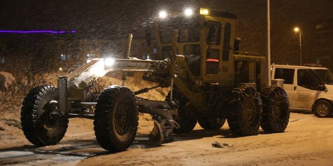 Edirne’de Tuzlama Çalışmaları Gece Boyunca Devam Etti
