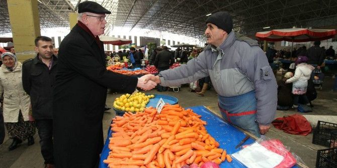 Başkan Kurt Esnafı Dinledi