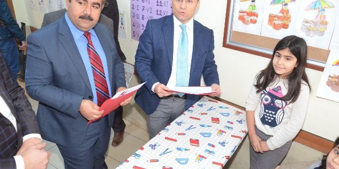 Viranşehir Kaymakam Çimşit, Karne Dağıtım Törenine Katıldı