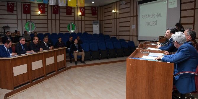 Anamur’da Hal Projesi Toplantısı Yapıldı