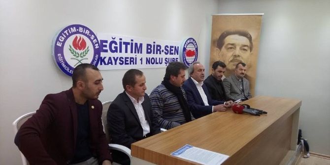 Eğitim Bir Sen Kayseri Şube Başkanı Aydın Kalkan, "İyi Bir Gelecek İçin Yeni Bir Müfredata İhtiyaç Var"