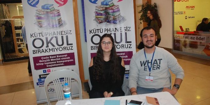 Çorlu Kent Konseyi Gençlik Meclisi Seymen’e Kütüphane Kuracak