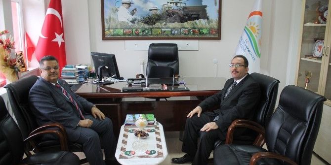 İl Müdürü Yıldız’a Taziye Ve Umre Ziyaretleri