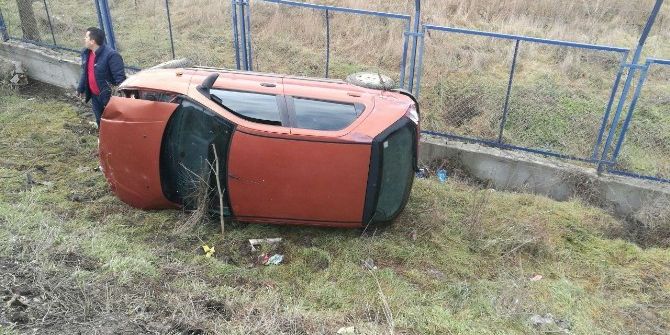 Çorlu’da Kazası: 1 Yaralı